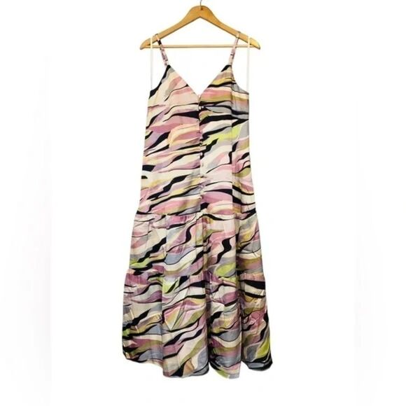 NWT Ted Baker Warenn Midi dress Dusty Rose Size 2 (US 4-6) - Picture 1 of 15